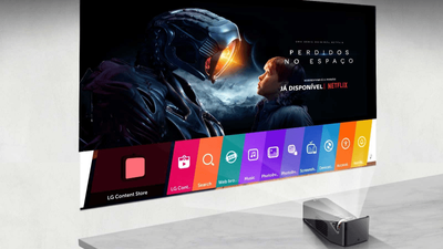 LG projetor curta distancia