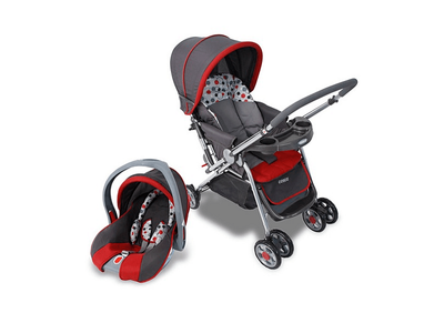 Carrinho de Bebê Travel System com Bebê Conforto Cosco Reverse