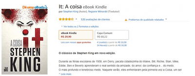 It a Coisa Oferta Amazon