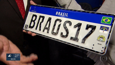 preço novas placas