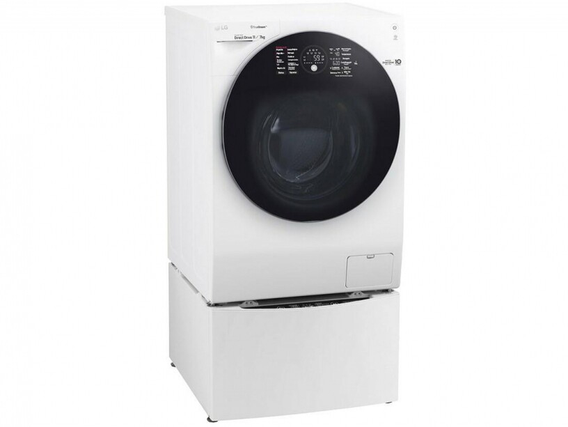 LG Lavadora LG Prime 10 kg branca com sistema Front Load e sensor