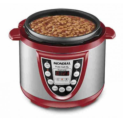 Panela de Pressão Elétrica Mondial Pratic Cook PE-12