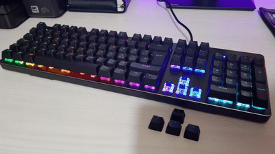 teclado semi mecanico