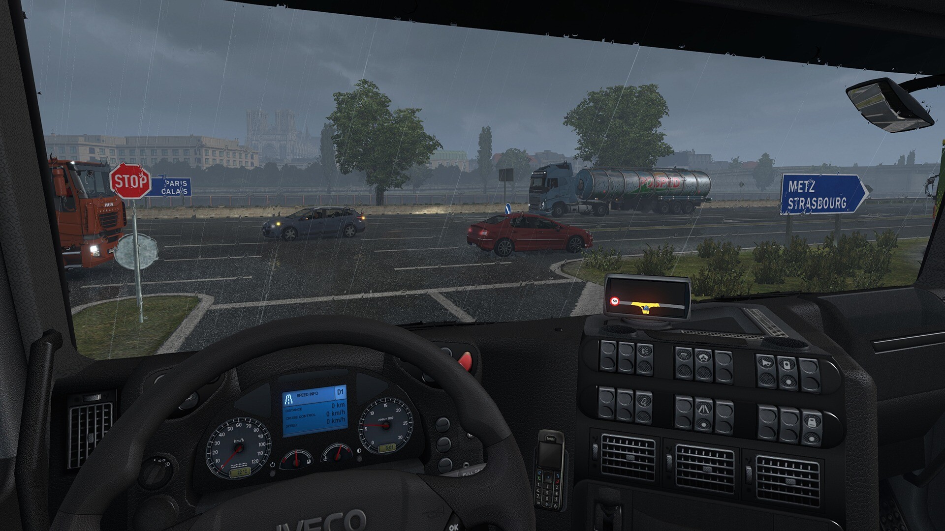 Pra quem gosta de simulador de caminhão, Euro Truck Simulator!