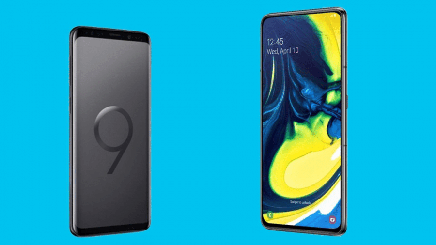 Capa do artigo Galaxy A80 ou Galaxy S9: qual celular da Samsung vale mais a pena?