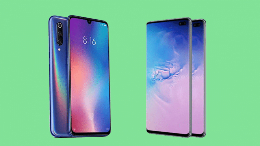 Capa do artigo Xiaomi Mi 9 vs Galaxy S10+: qual a melhor opção de compra?