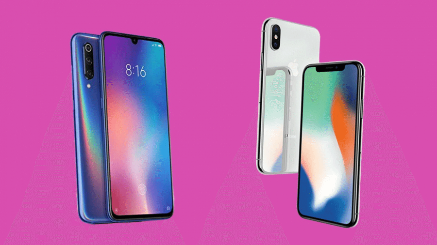 Capa do artigo Xiaomi Mi 9 vs iPhone X: qual vale mais a pena?