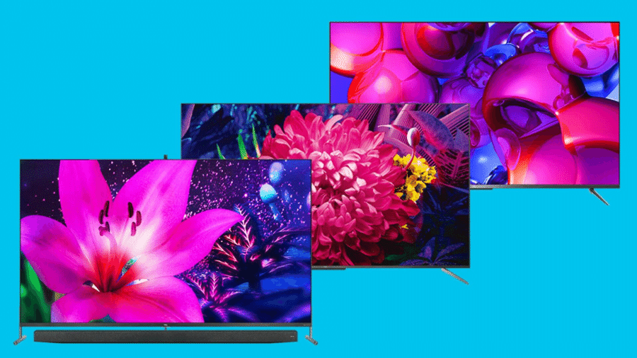 Capa do artigo TCL lança TVs com tela OLED e modelo com resolução 8K