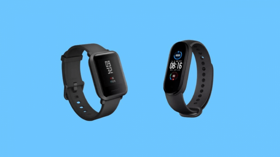 Capa do artigo Amazfit Bip VS Mi Band 5: relógio ou pulseira inteligente?