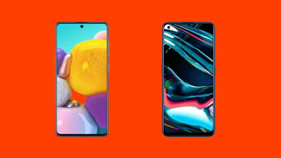 Capa do artigo Galaxy A71 ou Realme 7 Pro: intermediário da Samsung ganhou um concorrente à altura?