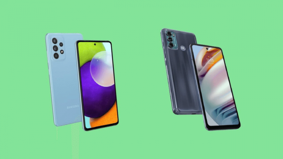 Capa do artigo Galaxy A52 vs Moto G60: um duelo entre intermediários bastante equilibrado