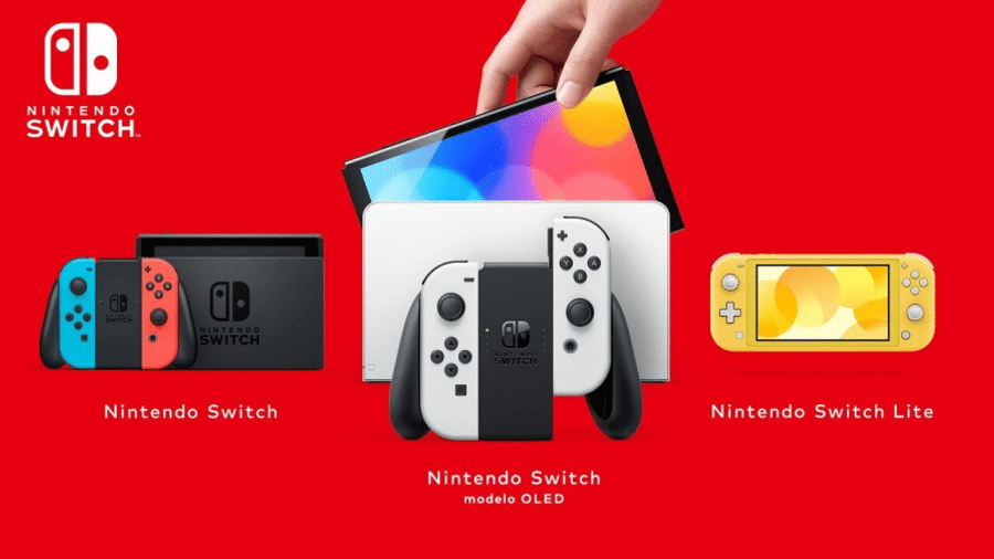 Capa do artigo Nintendo anuncia Nintendo Switch OLED com armazenamento de 64GB