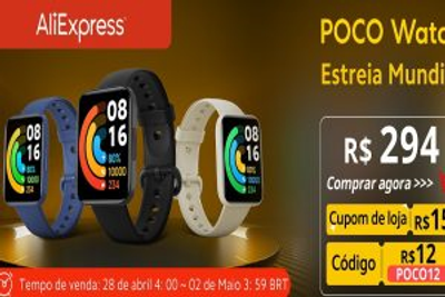 Capa do artigo Poco F4 GT e Poco Watch estão disponíveis no Aliexpress com preços especiais