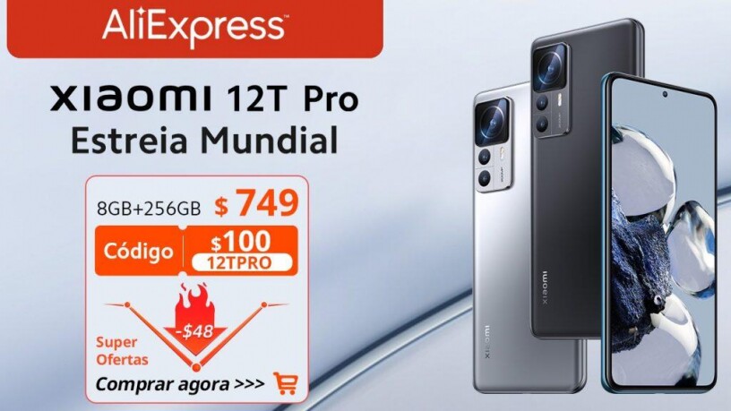 AliExpress dá desconto de até 50% em smartphones Xiaomi 11T Pro