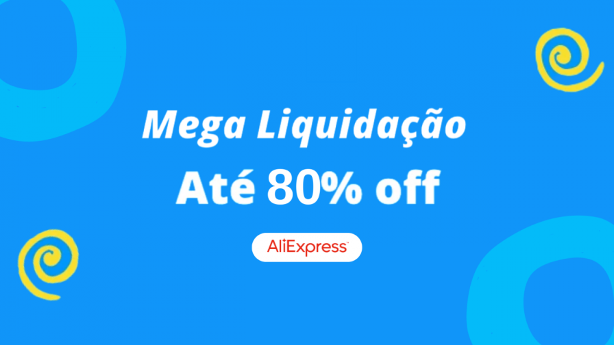 AliExpress faz 'mega saldão' de produtos no Brasil com até 80% off