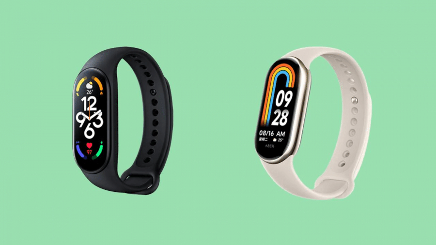 Capa do artigo Mi Band 7 ou Mi Band 8: qual smartband escolher?