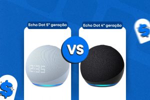 Capa do artigo Echo Dot 5 vs Echo Dot 4: qual vale mais a pena?