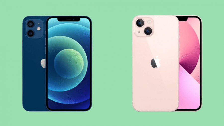 Capa do artigo iPhone 12 vs iPhone 13: qual é a melhor opção em 2024?