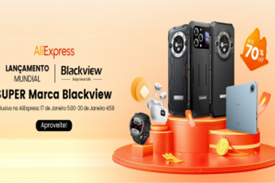 Capa do artigo Lançamentos da Blackview no Aliexpress com descontos de até 70%