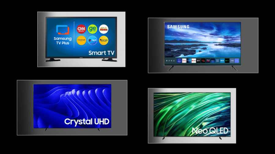 Capa do artigo 10 melhores TVs Samsung para comprar na Black Friday 2024