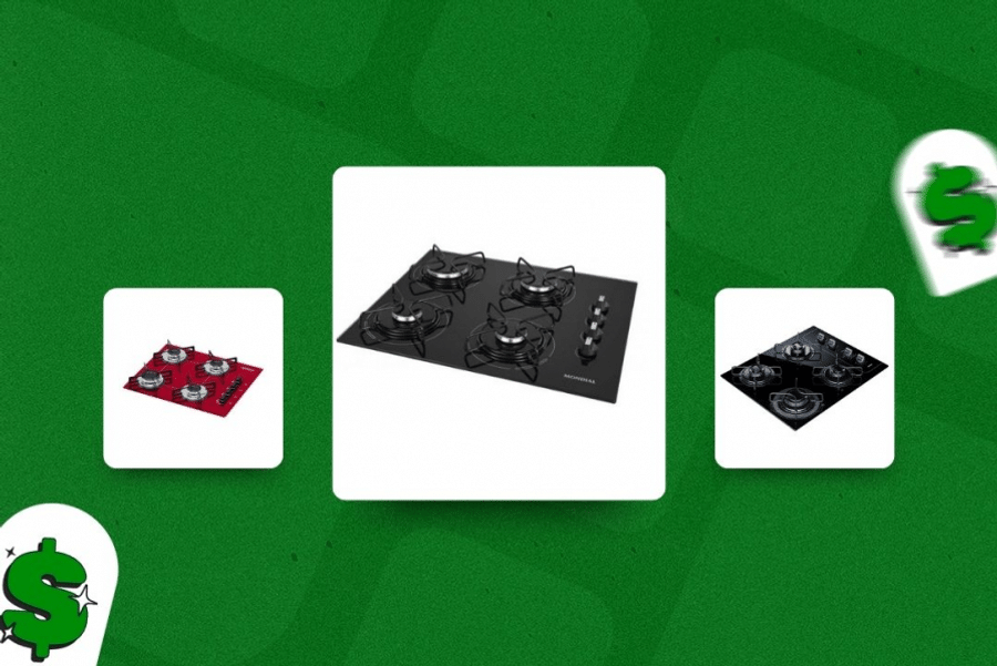 Capa do artigo Qual o melhor cooktop 4 bocas para comprar agora?