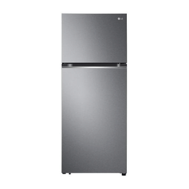 Imagem da oferta Geladeira LG Frost Free Inverter 395L Duplex Cor Platinum Inox (GN-B392PQD)