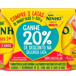 Imagem da oferta Ganhe 15% de Desconto em Produtos Ninho Selecionados