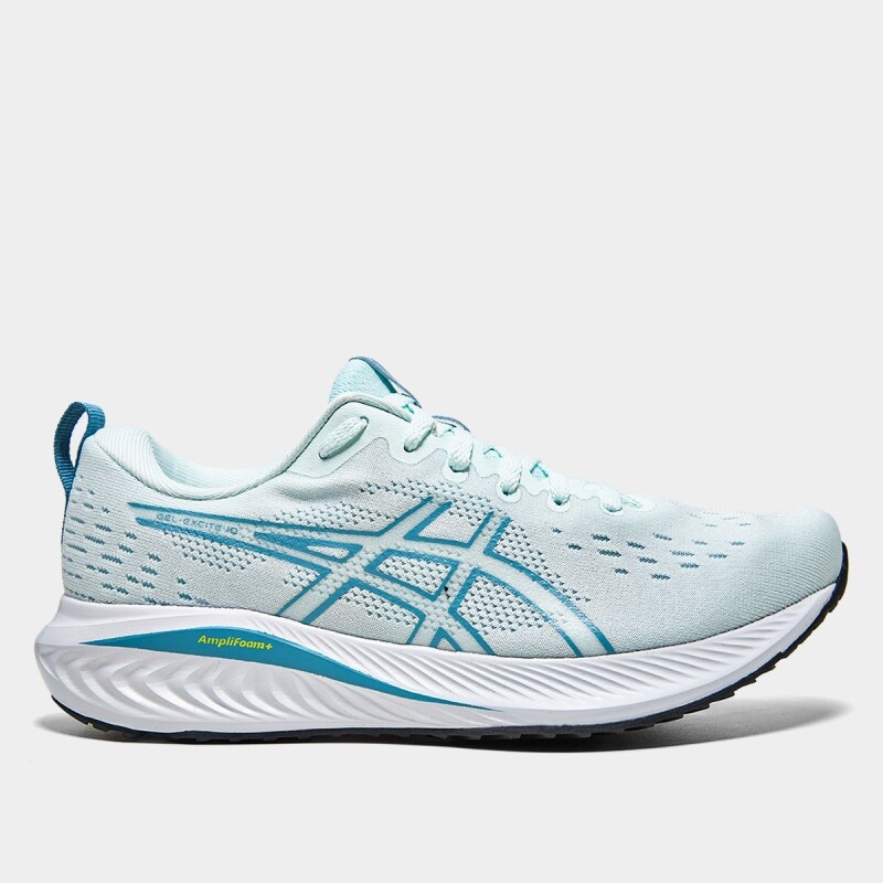 Tênis asics gel excite 4 a feminino - outlet azul claro